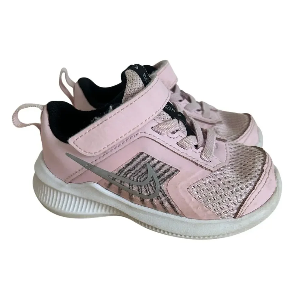 Nike Downshifter 11 Toddler size 6C Pink Sneakers